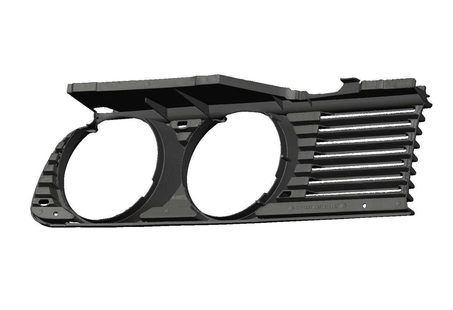 E30 US Headlight Grilles 3D Scan