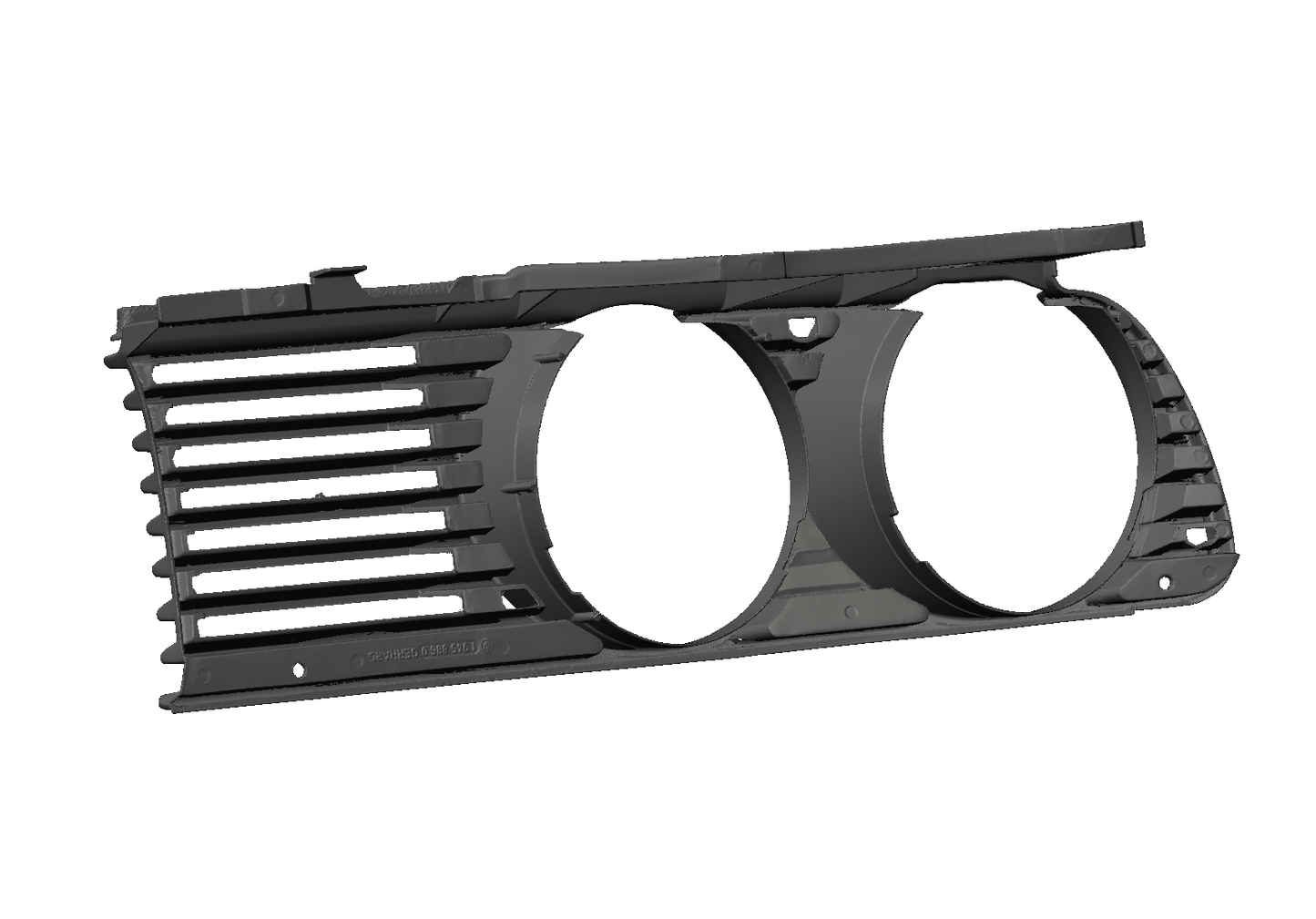 E30 US Headlight Grilles 3D Scan