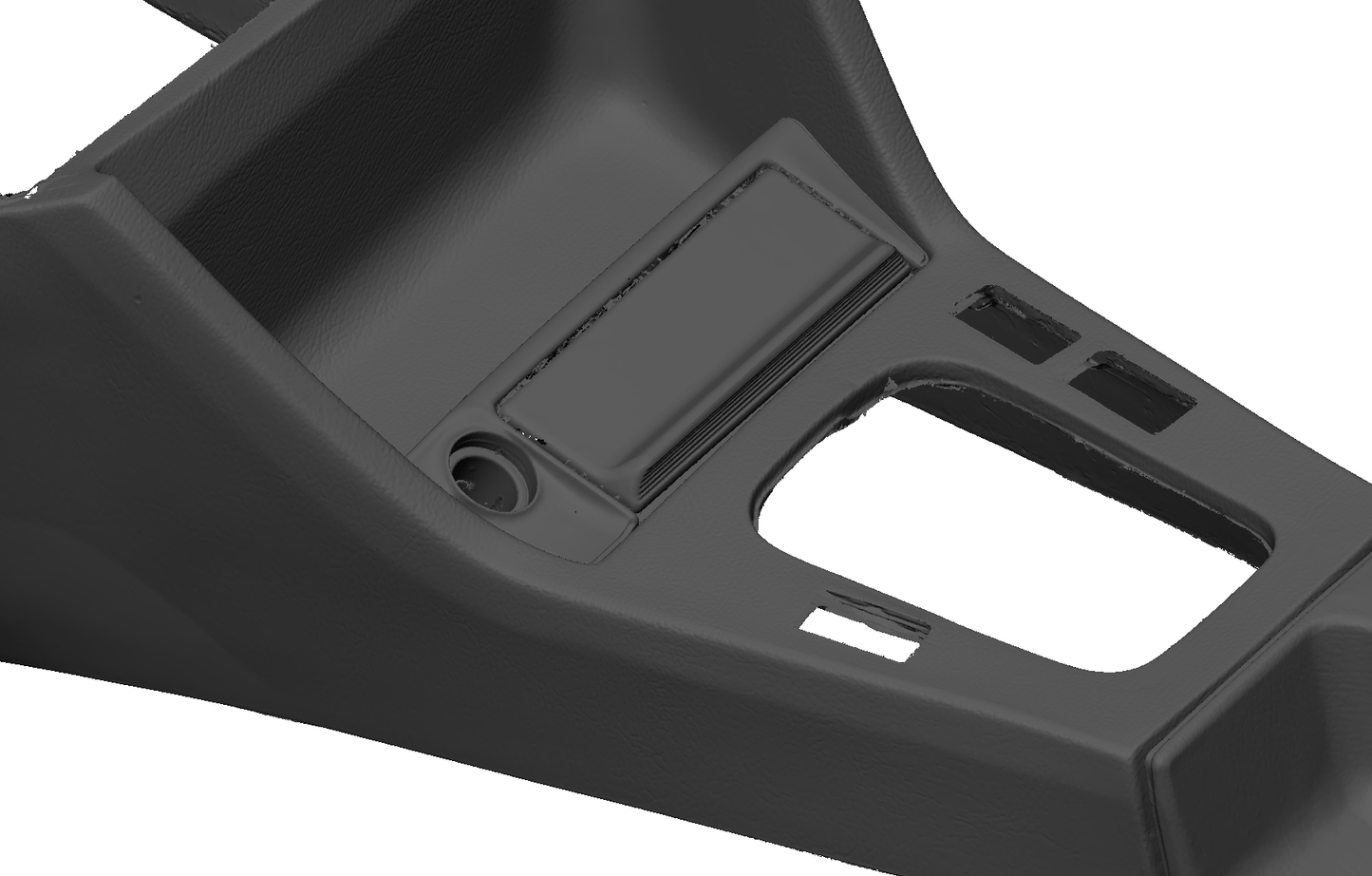 E30 Center Console 3D Scan