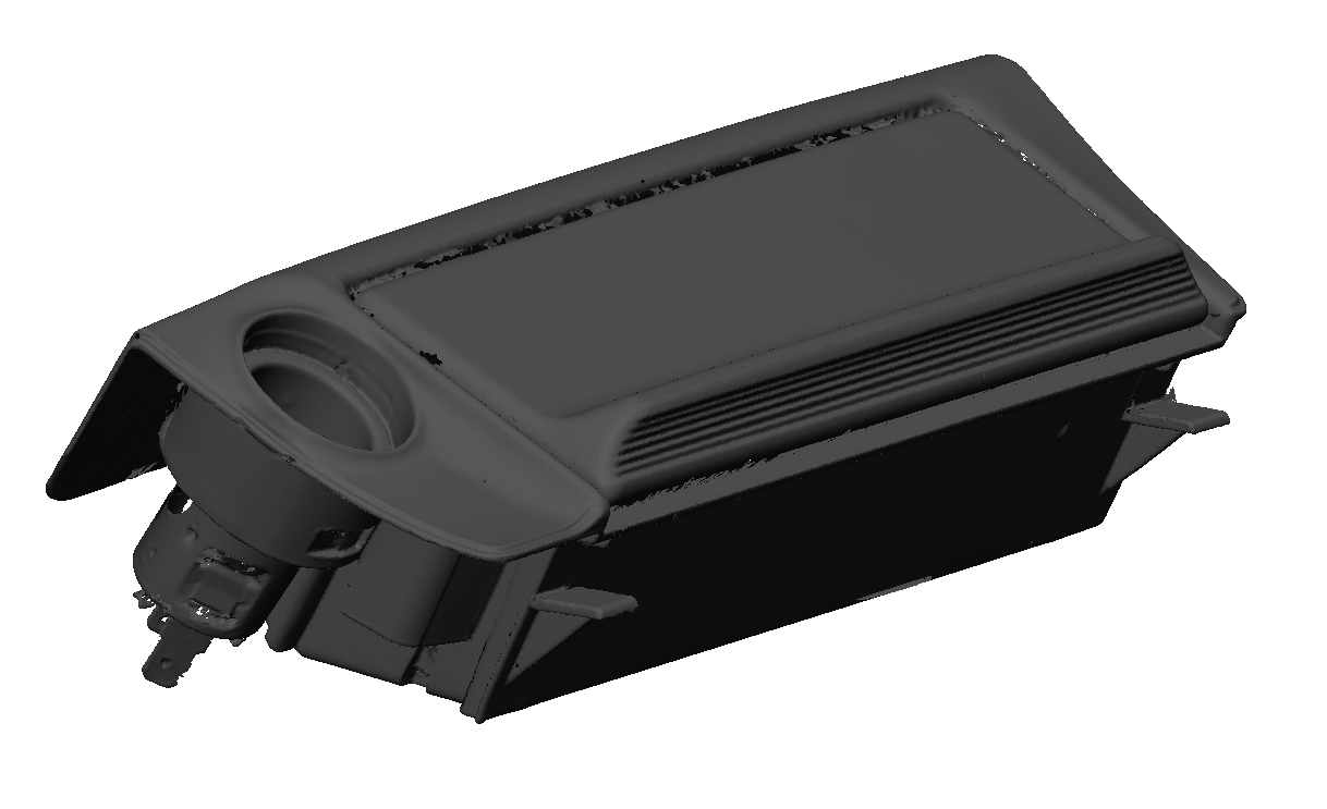 E30 Center Console 3D Scan
