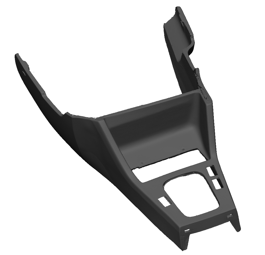 E30 Center Console 3D Scan