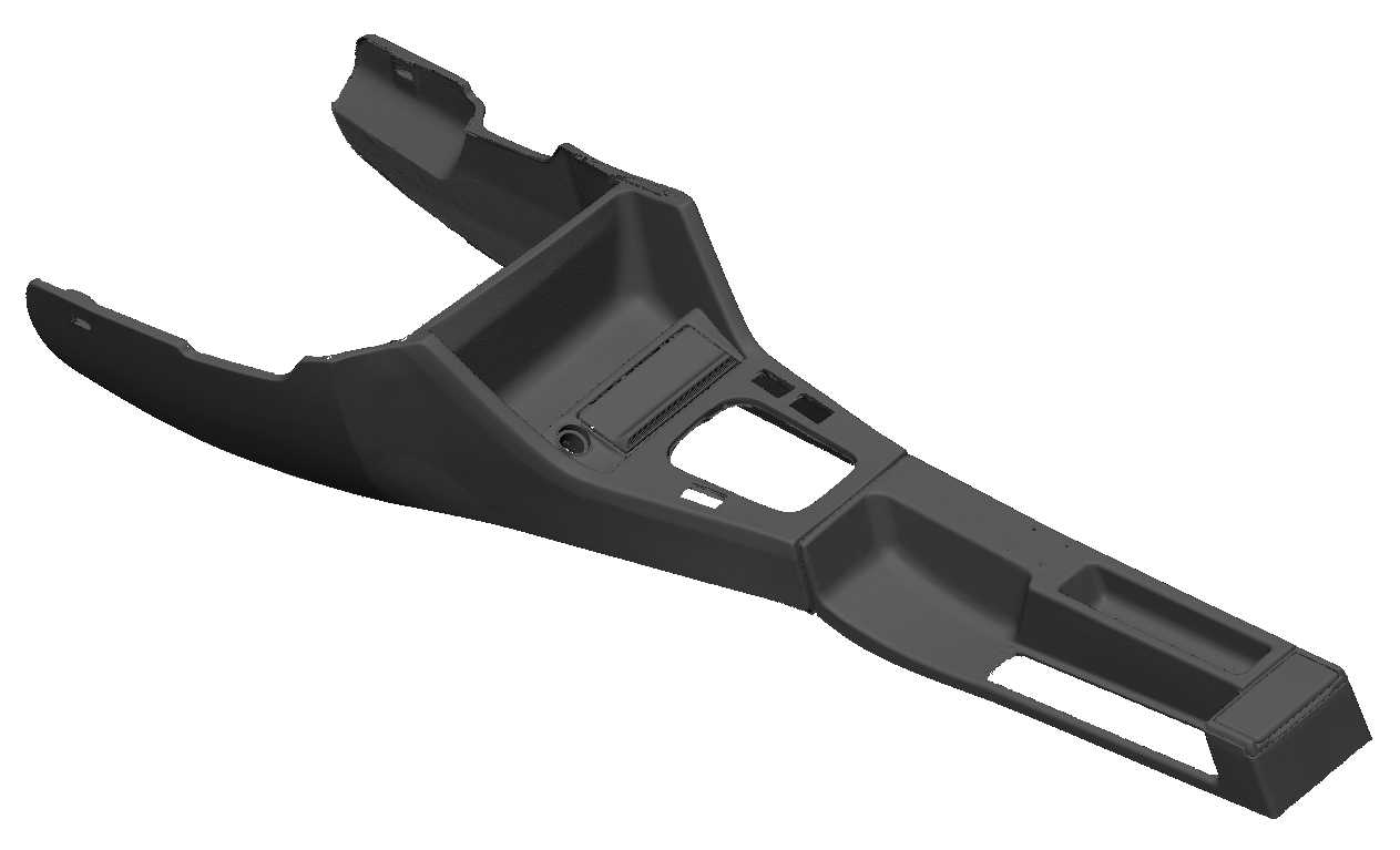 E30 Center Console 3D Scan