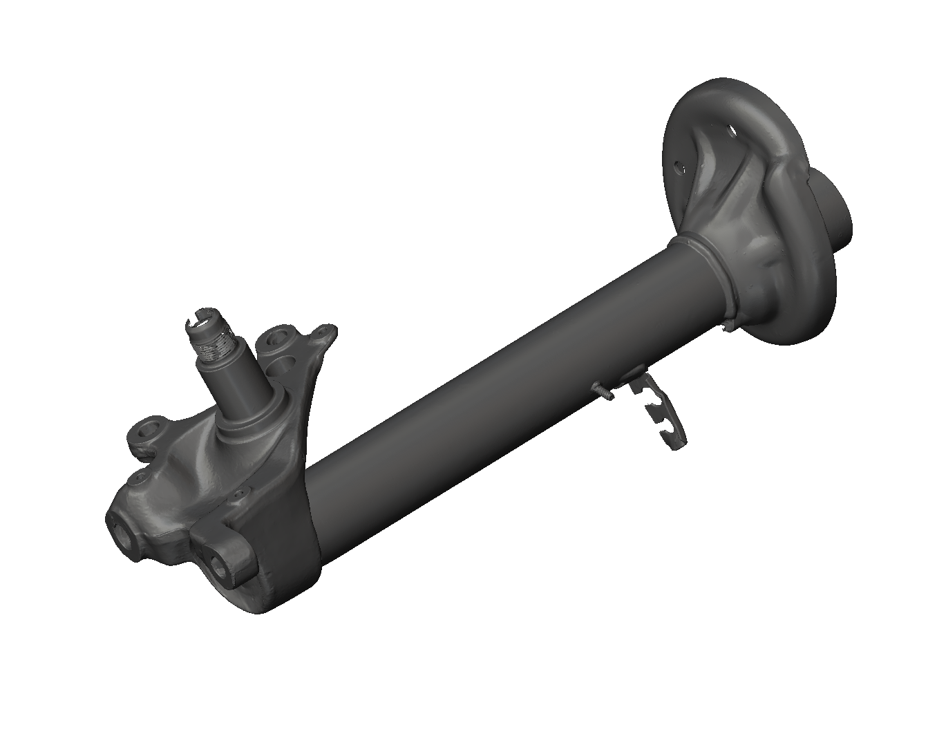 E30 Front Strut 3D Scan