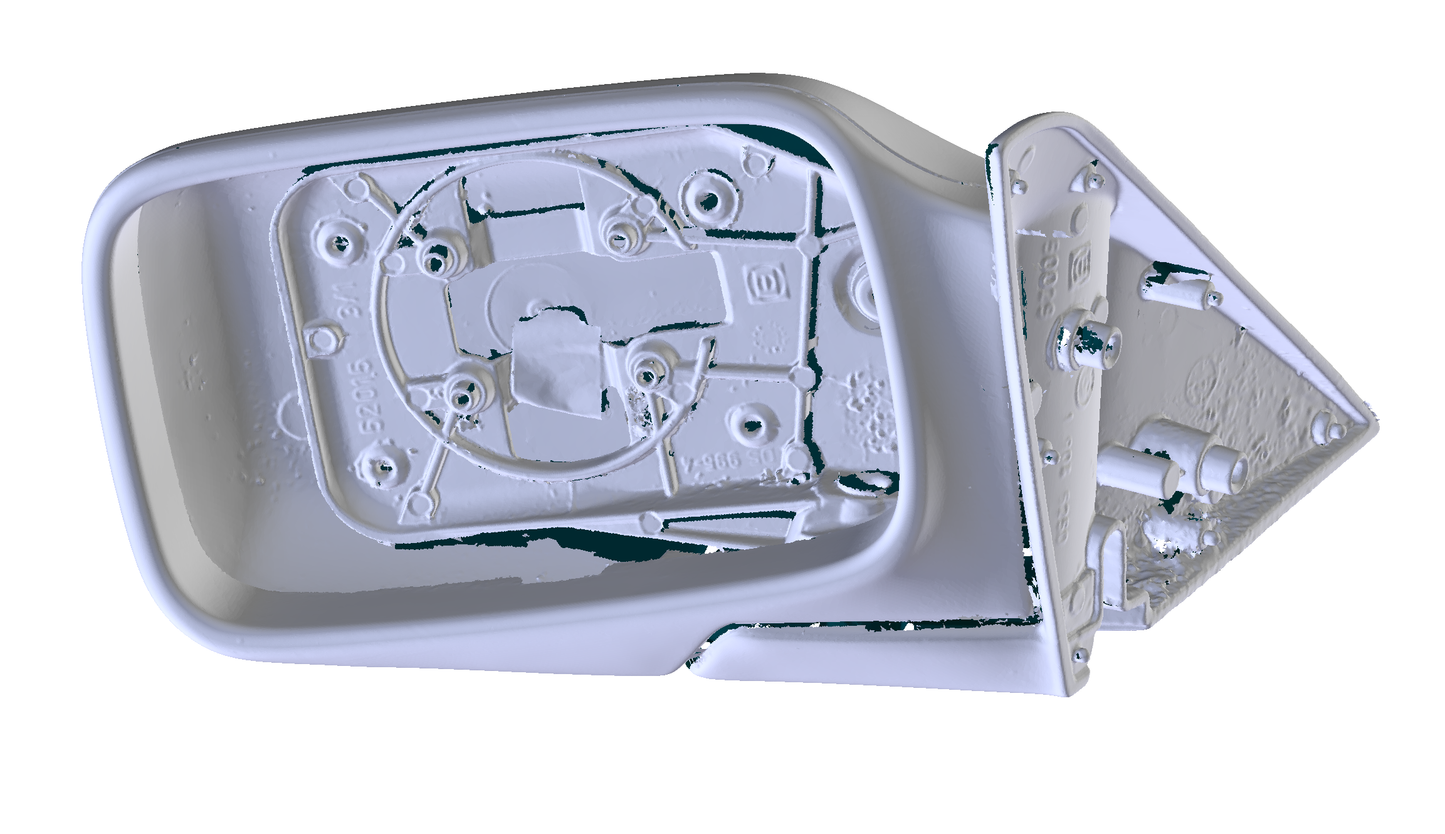E30 Side Mirror Housing 3D Scan
