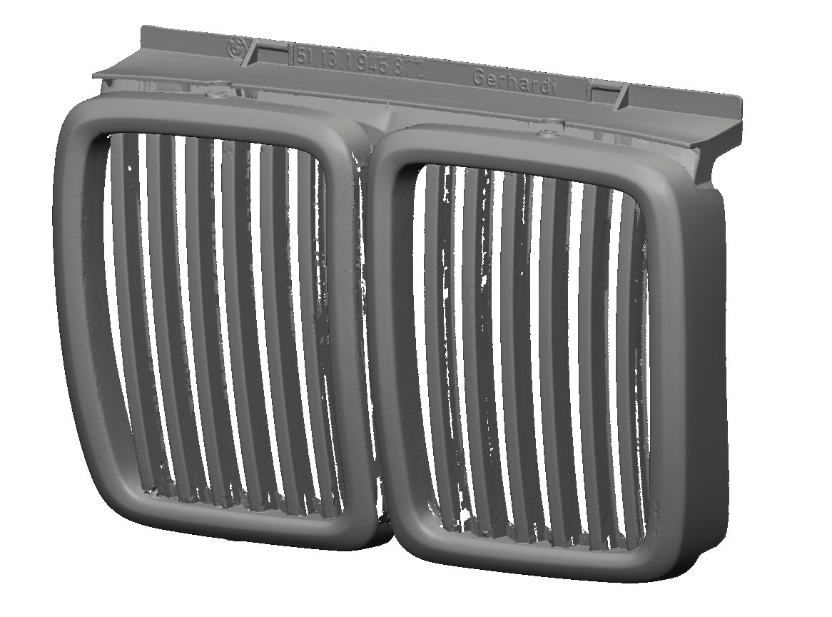 E30 Kidney Grille 3D Scan