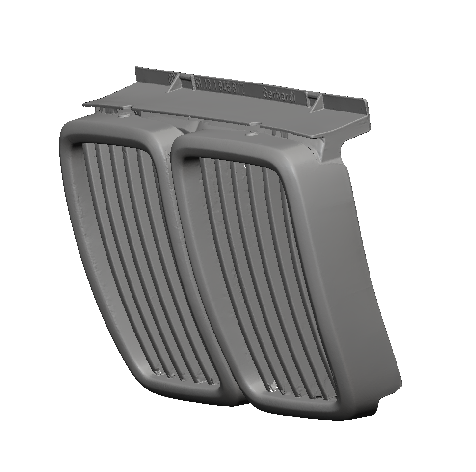 E30 Kidney Grille 3D Scan