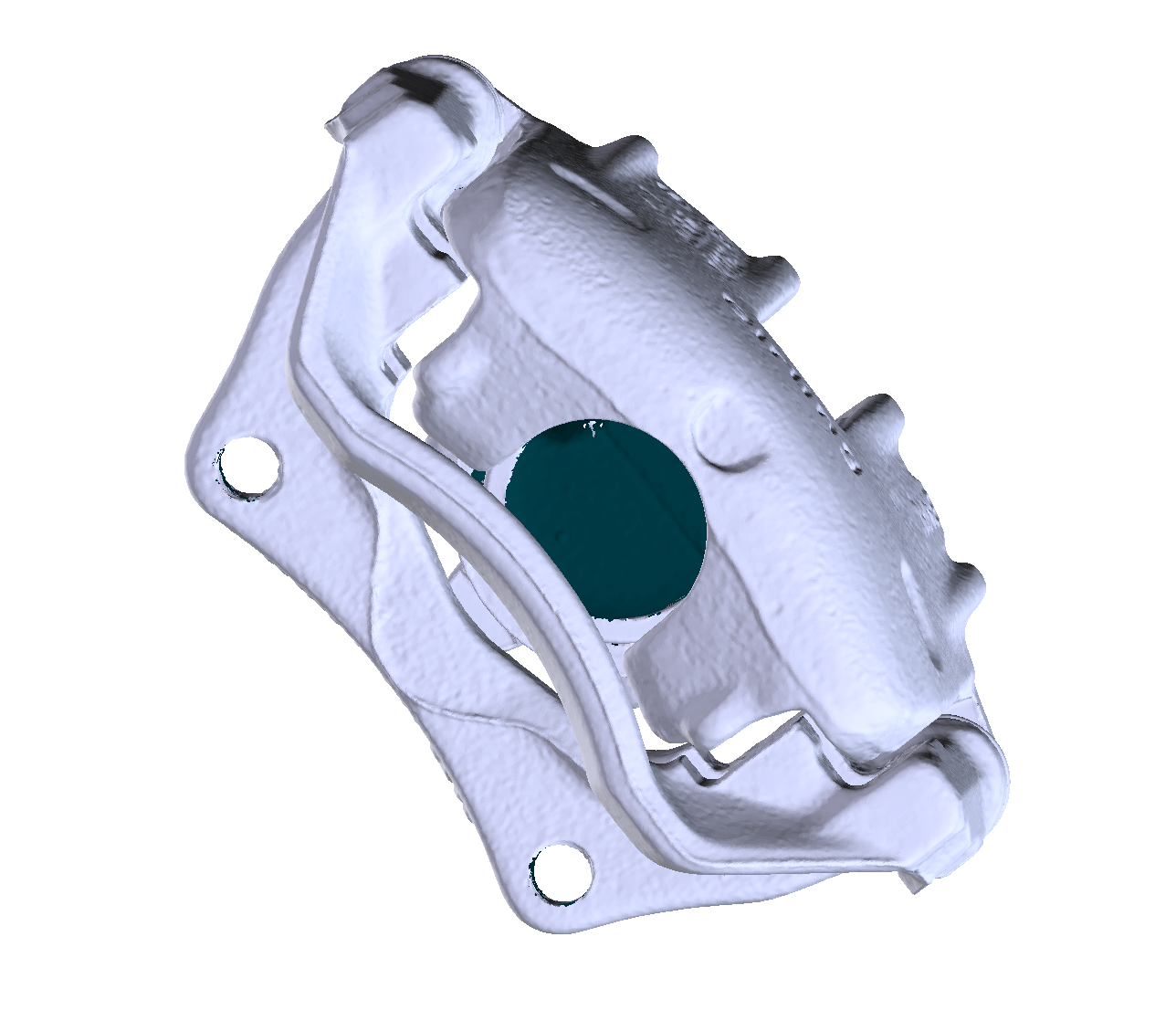 E30 Non-M Front Brake Caliper 3D Scan