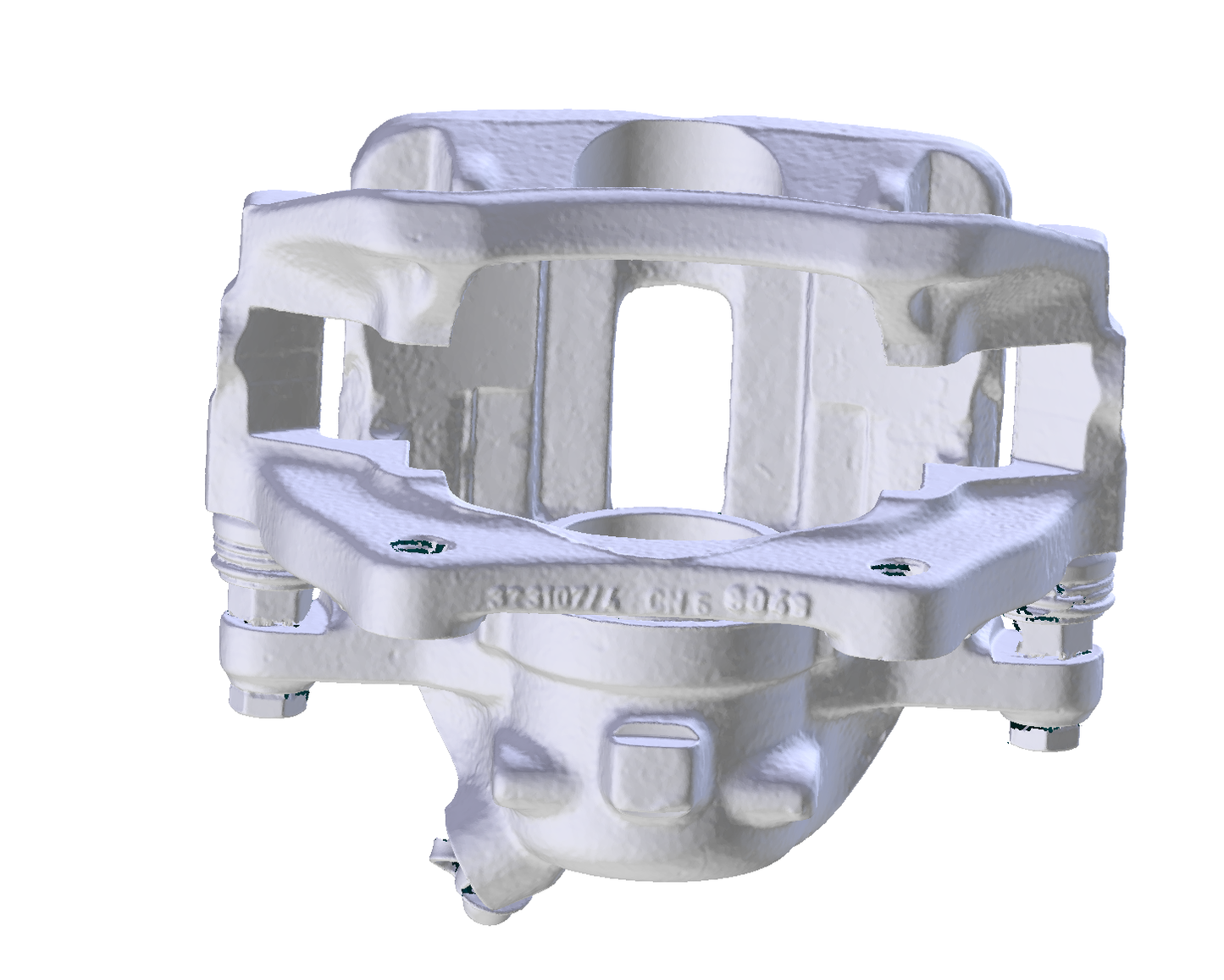 E30 Non-M Front Brake Caliper 3D Scan