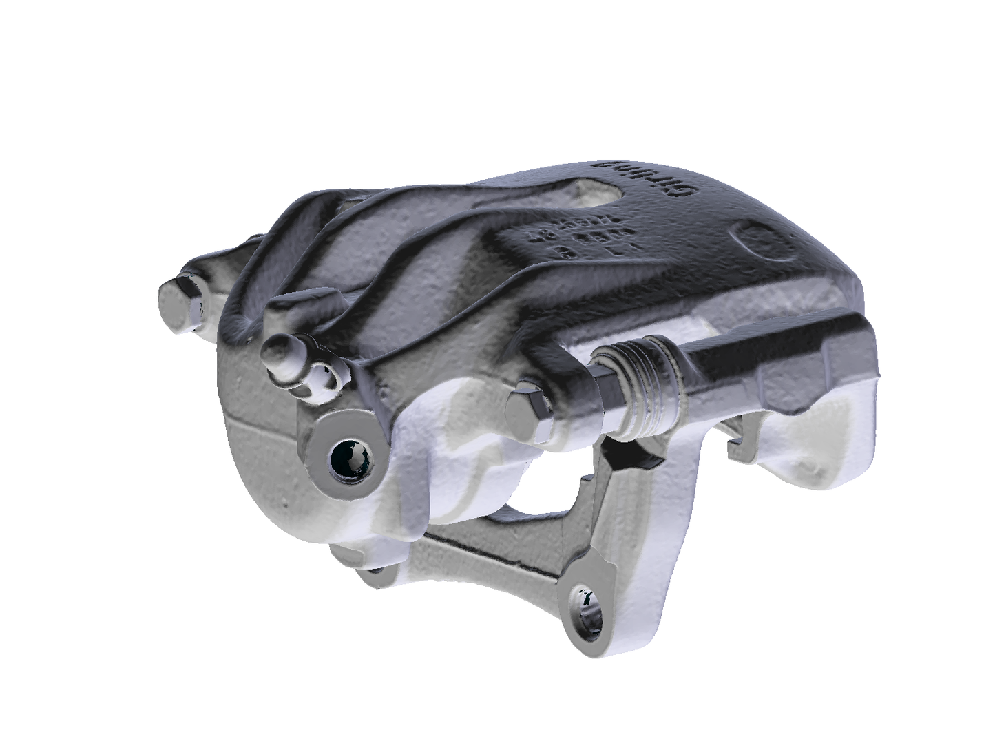 E30 Non-M Front Brake Caliper 3D Scan