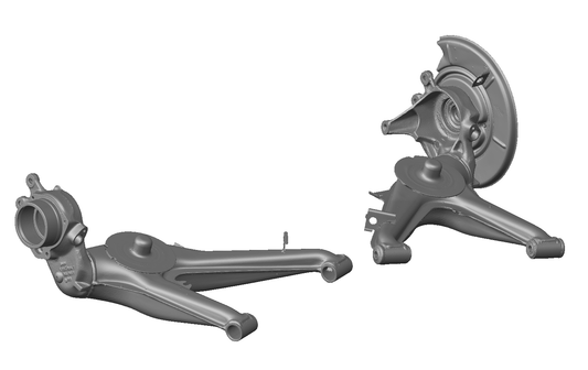 E30 Rear Trailing Arm 3D Scans